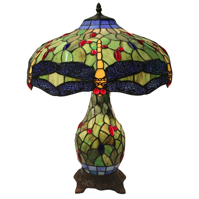 Dragonfly Umbrella Table Lamp - Click Image to Close